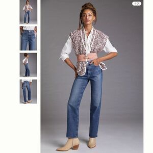 AGOLDE The Alexxis Slim Straight Jeans